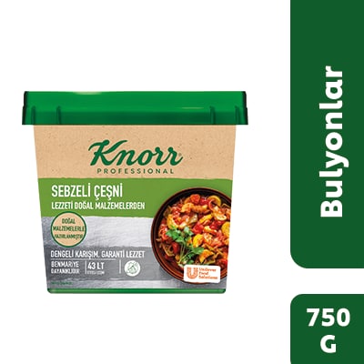 Knorr Doğal Sebzeli Çeşni 750GR - 